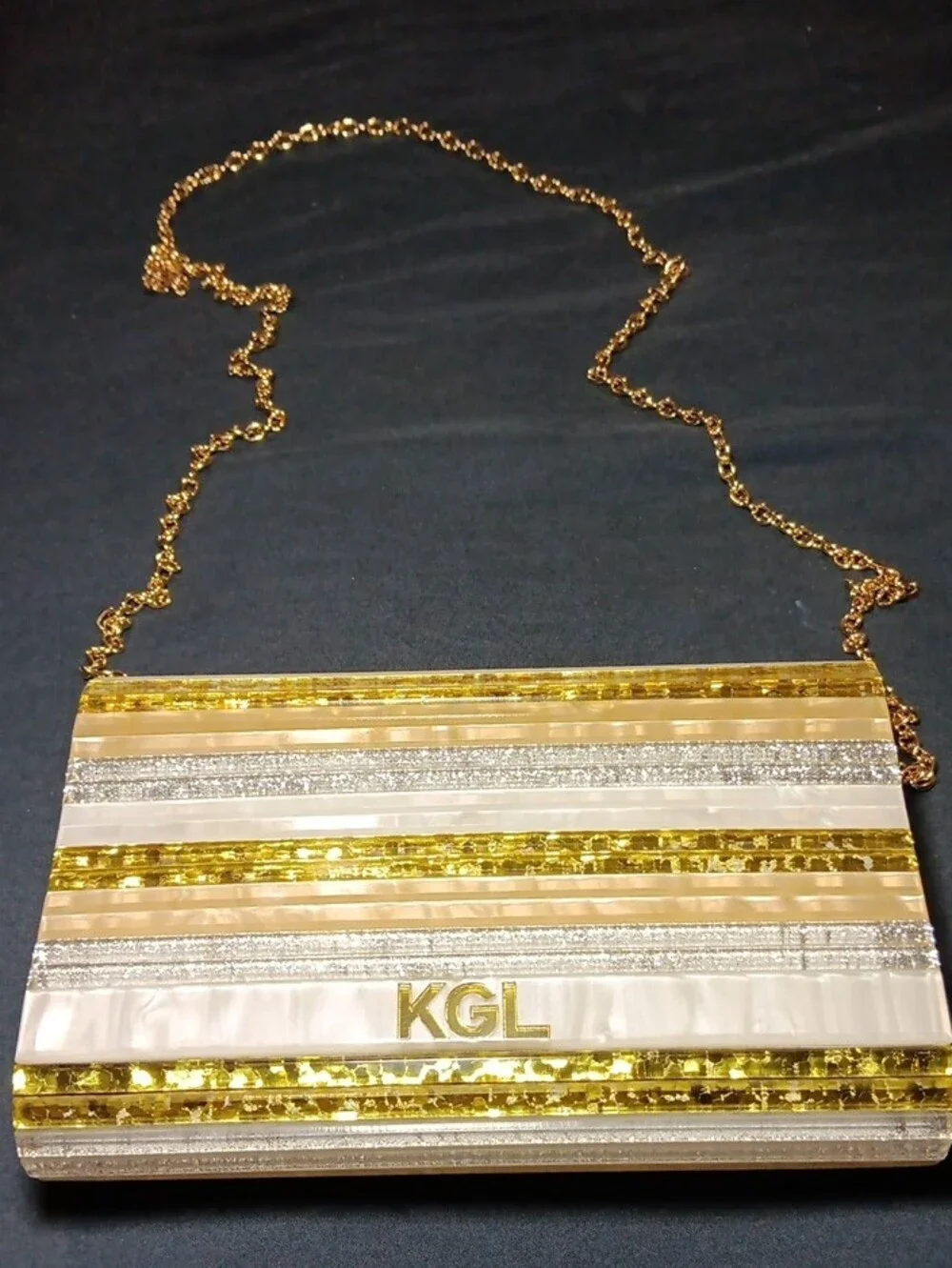 Kurt Geiger London Drench Silver Party Eagle